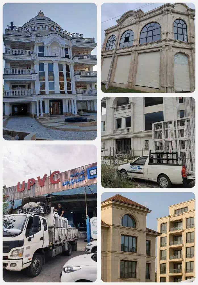 درب و پنجره دو جداره یو پی وی سی upvc و ترمال بریک|مصالح و تجهیزات ساختمان|لاهیجان, گلستان|دیوار