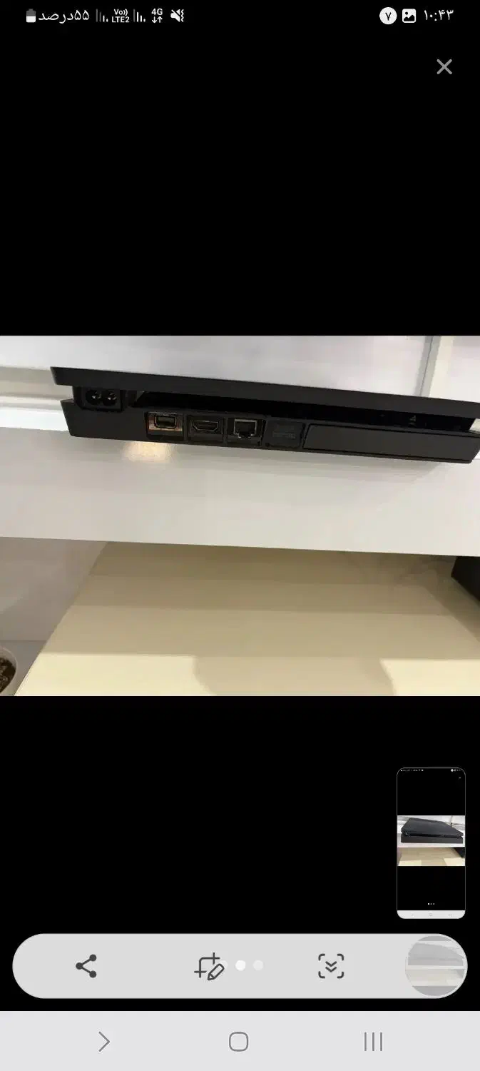 ps4 اسلیم یه ترا تک دسته درشهرستان قلعه گنج|کنسول، بازی ویدئویی و آنلاین|کرمان, |دیوار