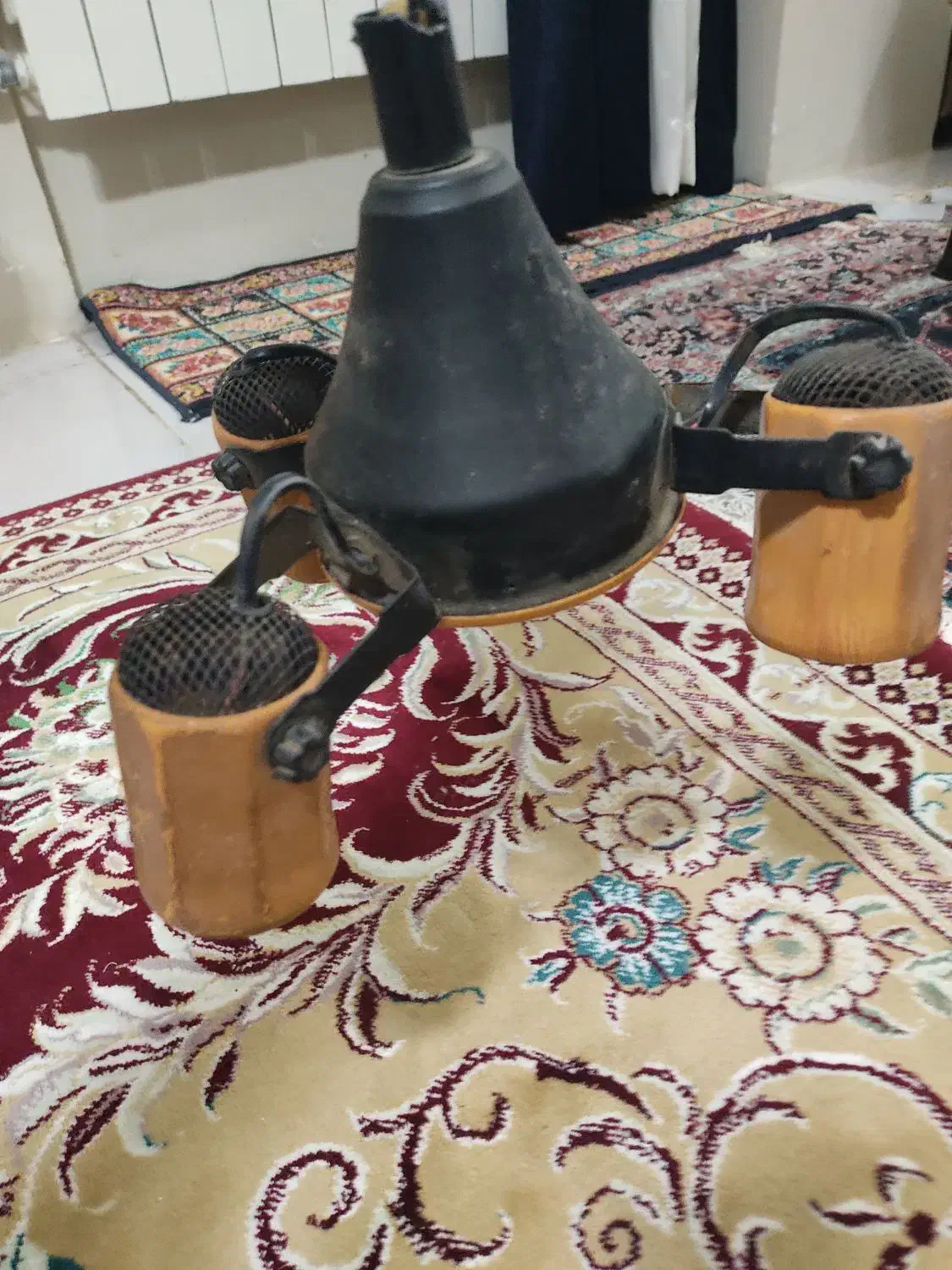 لوستر سه شاخه|لوستر و چراغ آویز|همدان, |دیوار