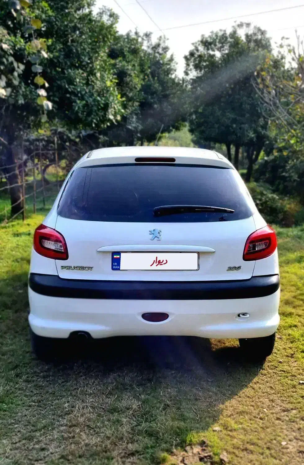 ۲۰۶ تیپ پنج دریچه گاز سیمی|خودرو سواری و وانت|عباس‌آباد, |دیوار