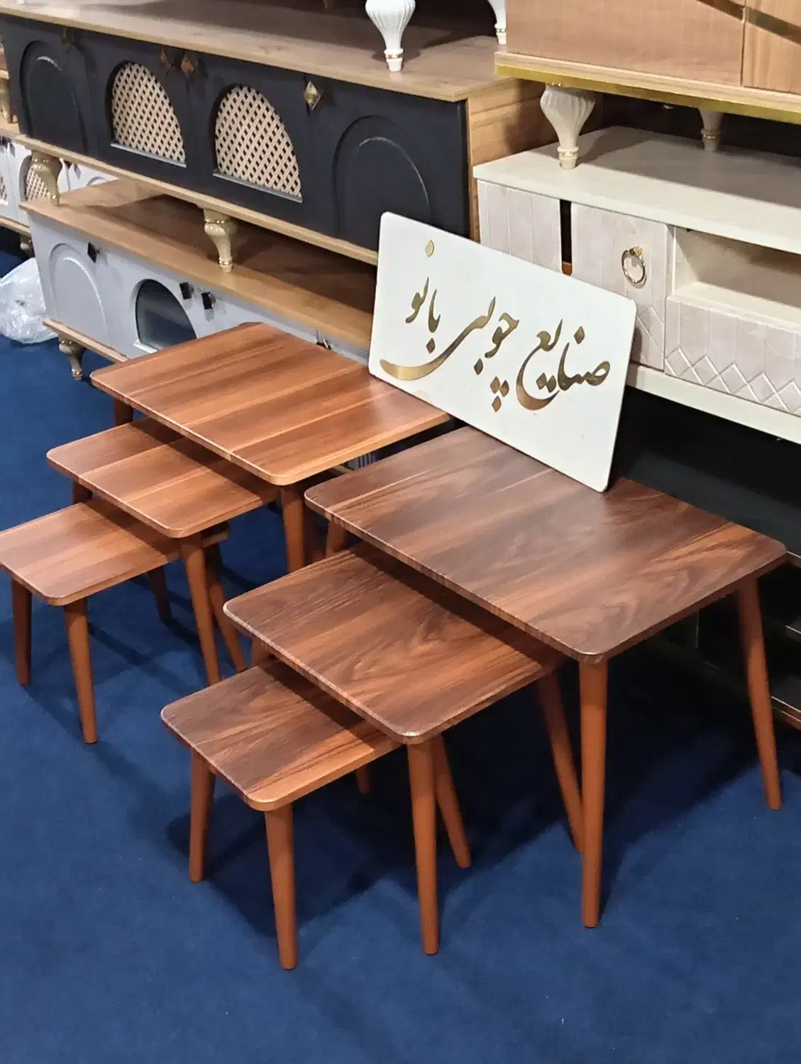 ۳ عدد عسلی کمجا ام دی اف وکیوم ضدخش ضدآب ۱۷۰۰|مبلمان خانگی و میز عسلی|قم, قلعه کامکار|دیوار