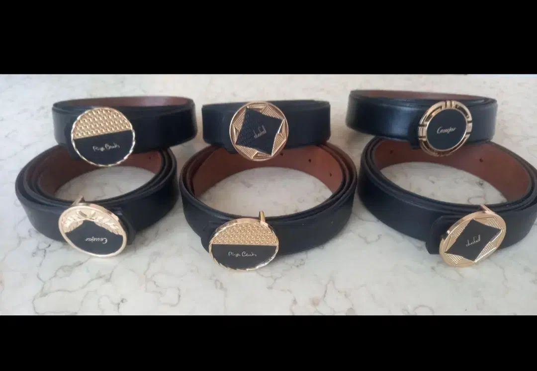 کمربند چرم طبیعی|کیف، کفش، کمربند|ملارد, |دیوار