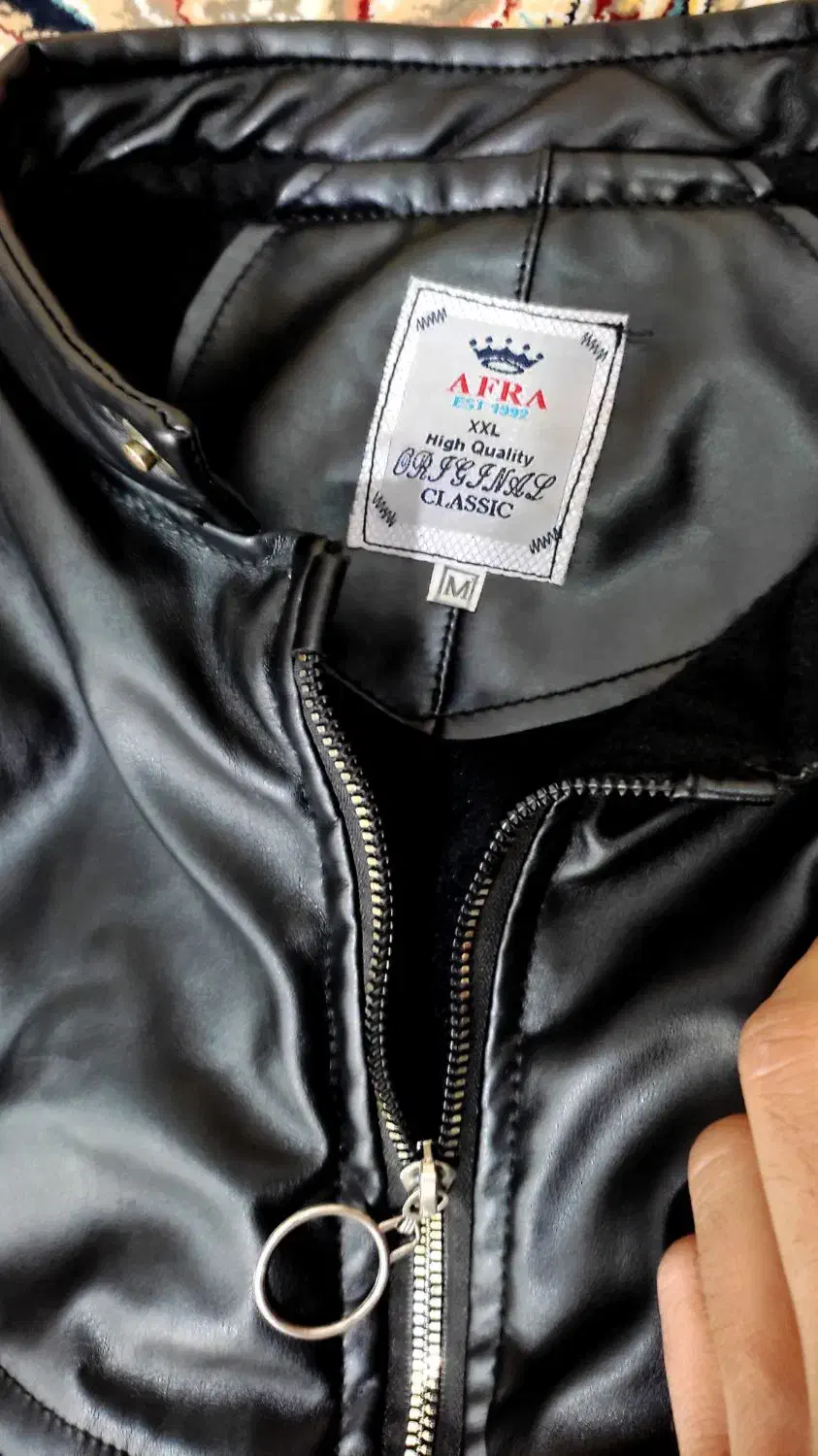 کافشن چرم کاپشن چرم نو جوان|لباس|مشهد, موعود|دیوار