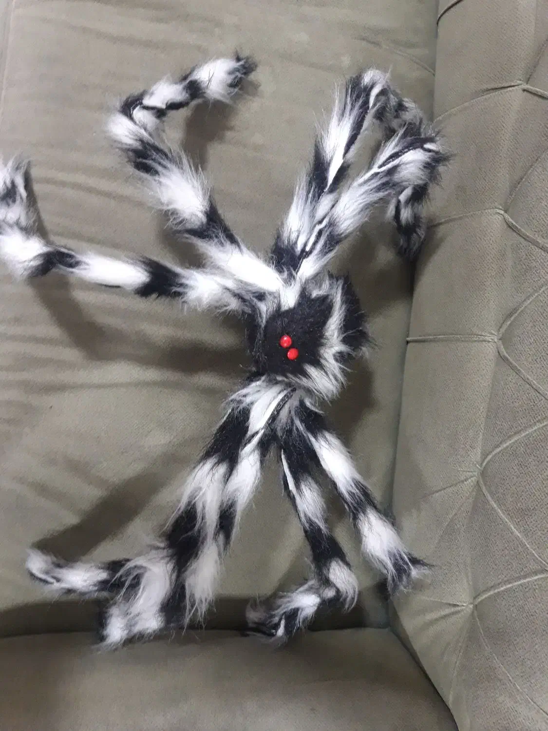 عروسک عنکبوت بزرگ وحشتناک در حد نو|اسباب‌‌بازی|مبارکه, |دیوار