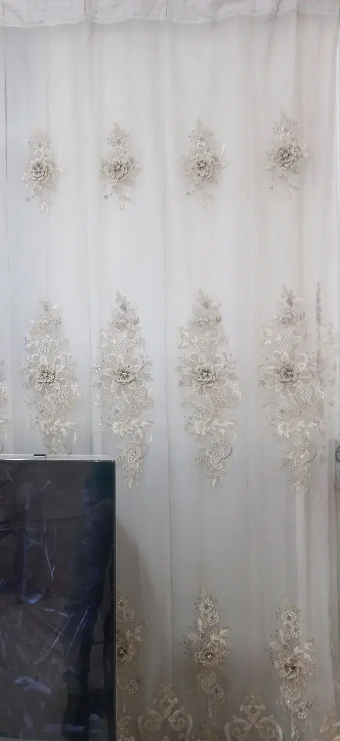 پرده حریر|پرده، رانر، رومیزی|قم, شهر قائم|دیوار