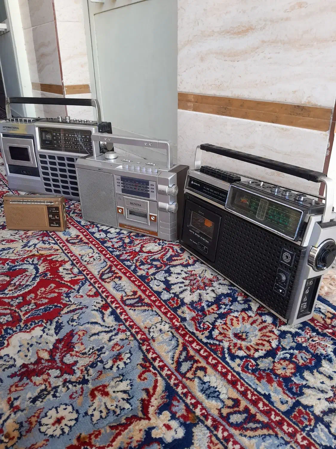 فروش رادیو ضبط های قدیمی عتیقه کاکسیونی|کلکسیون و سرگرمی|اندیمشک, |دیوار