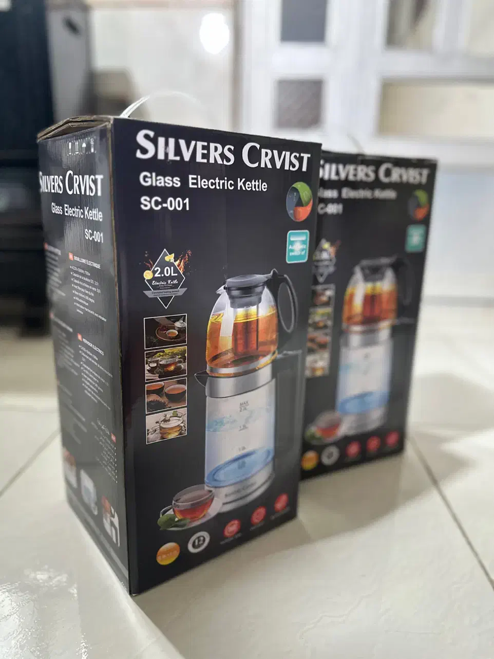 چایی ساز Silvers Crvist|سماور، چای‌ساز، قهوه‌ساز|گرگان, |دیوار