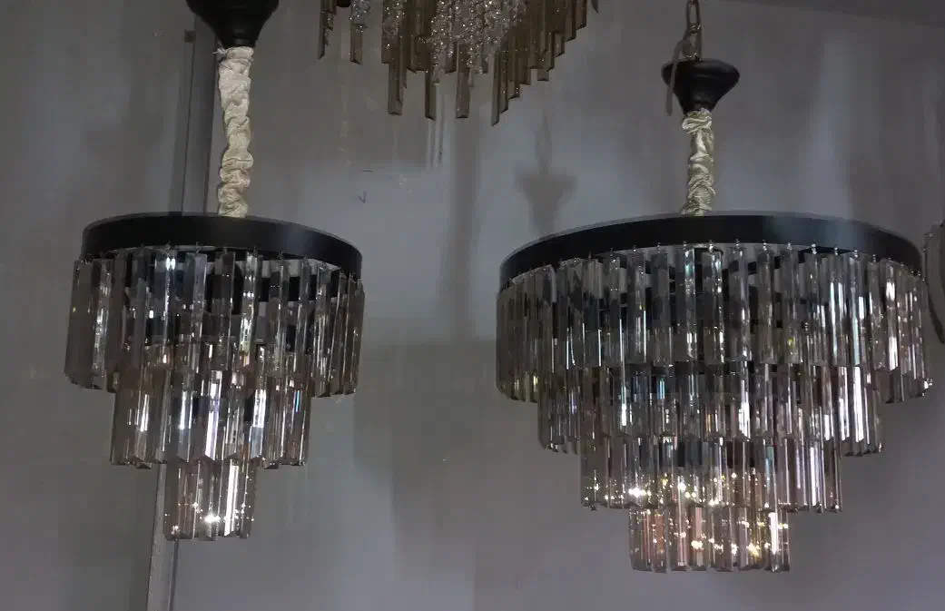 طرح کریستال کاردی|لوستر و چراغ آویز|گلبهار, شهر جدید گلبهار|دیوار