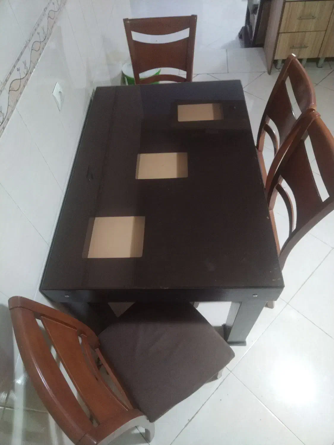 میز ناهارخوری 4 نفره|میز و صندلی غذاخوری|تهران, وحیدیه|دیوار