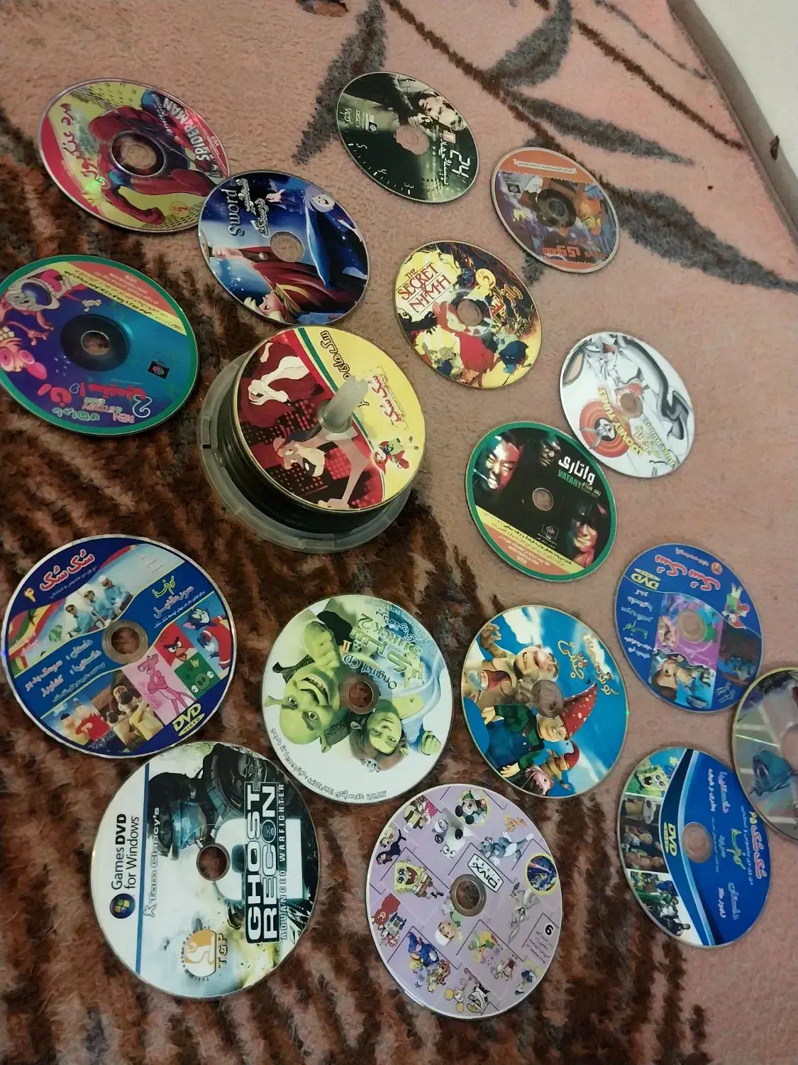 فیلم سی دی|فیلم و موسیقی|قم, لسانی|دیوار