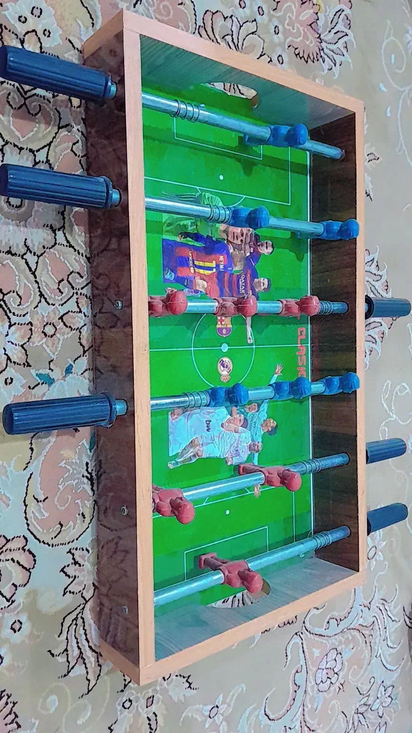 فوتبال دستی نونو قیمت مفت گذاشتم|اسباببازی|آباده, |دیوار