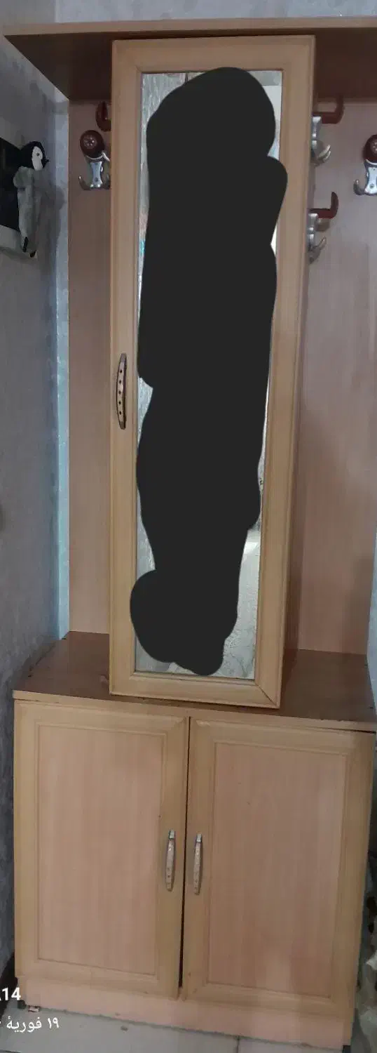 کمد جا کفشی|جاکفشی، کمد، دراور|کرمان, |دیوار