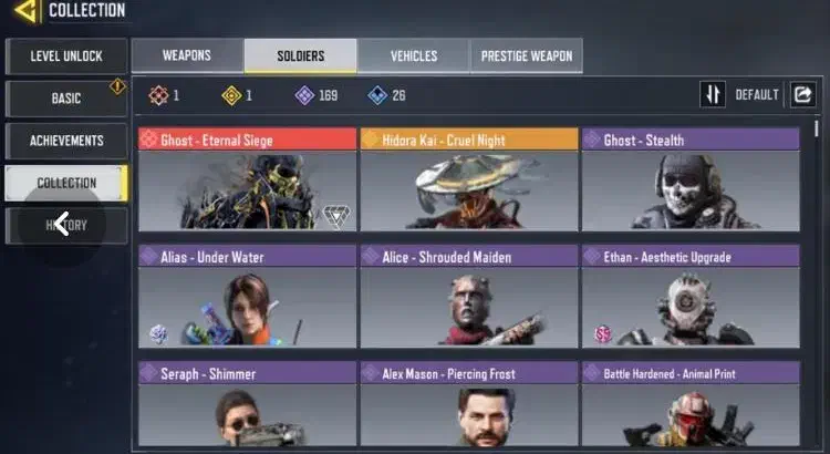 اکانت کالاف دیوتی موبایل|کنسول، بازی ویدئویی و آنلاین|تهران, یافت آباد شمالی|دیوار