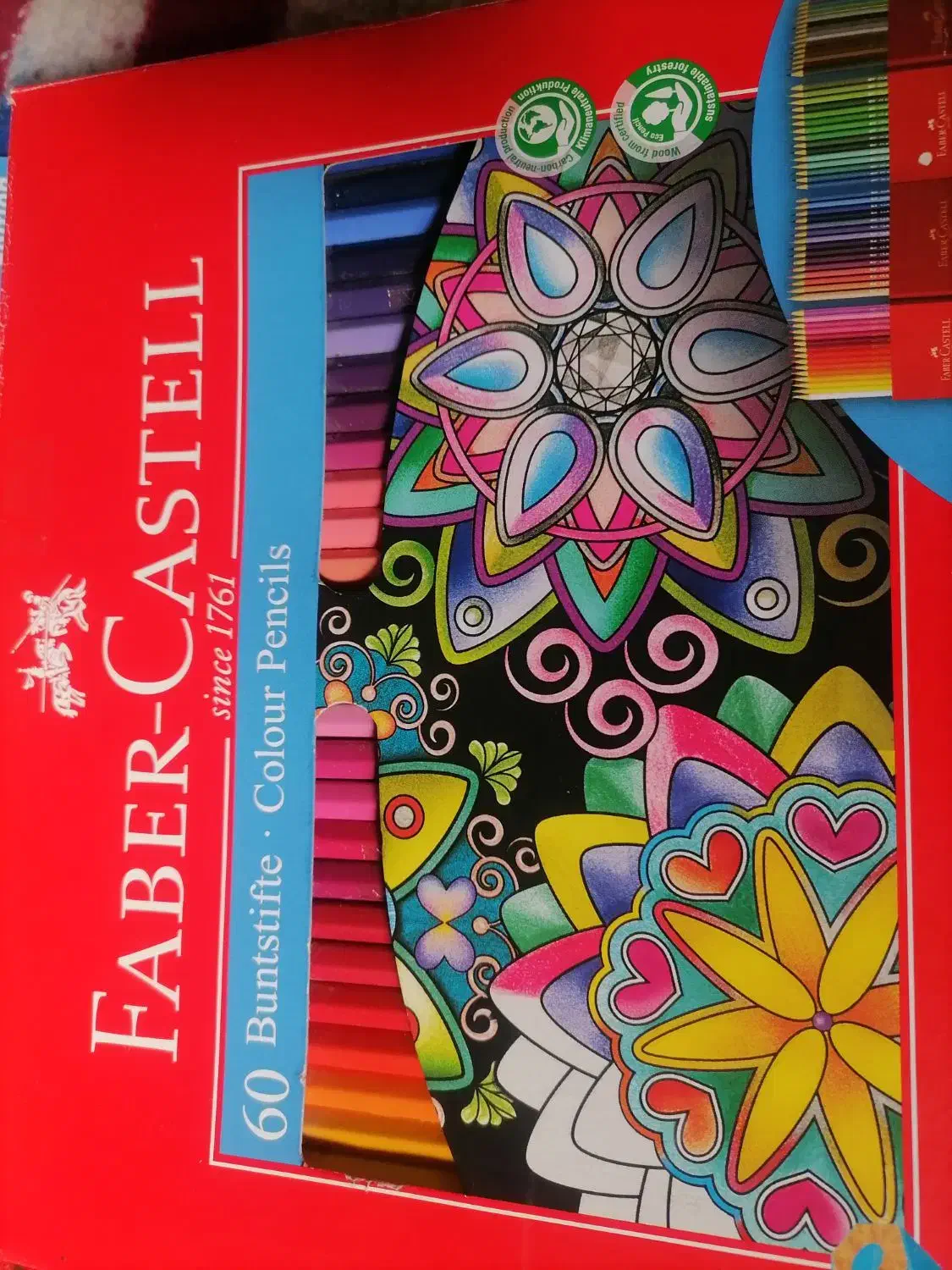 مداد رنگی( فابر کاستل 60 تایی)|لوازم التحریر|فردوس (خراسان), |دیوار