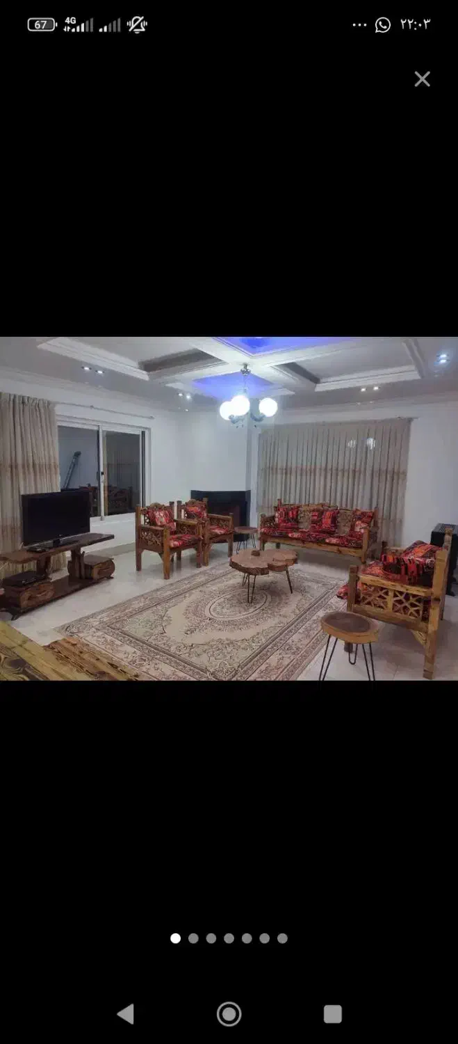 مبله ساحلی رستم رود|اجارهٔ آپارتمان|ایزدشهر, |دیوار