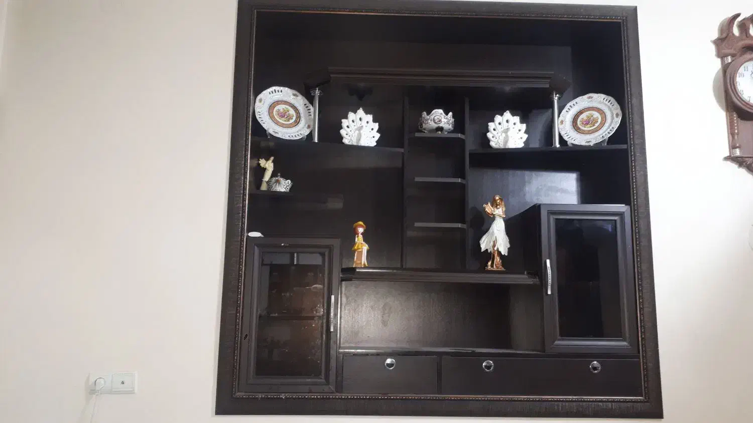 ۰دکوری ام دی اف|کتابخانه، شلف، قفسههای دیواری|دزفول, |دیوار