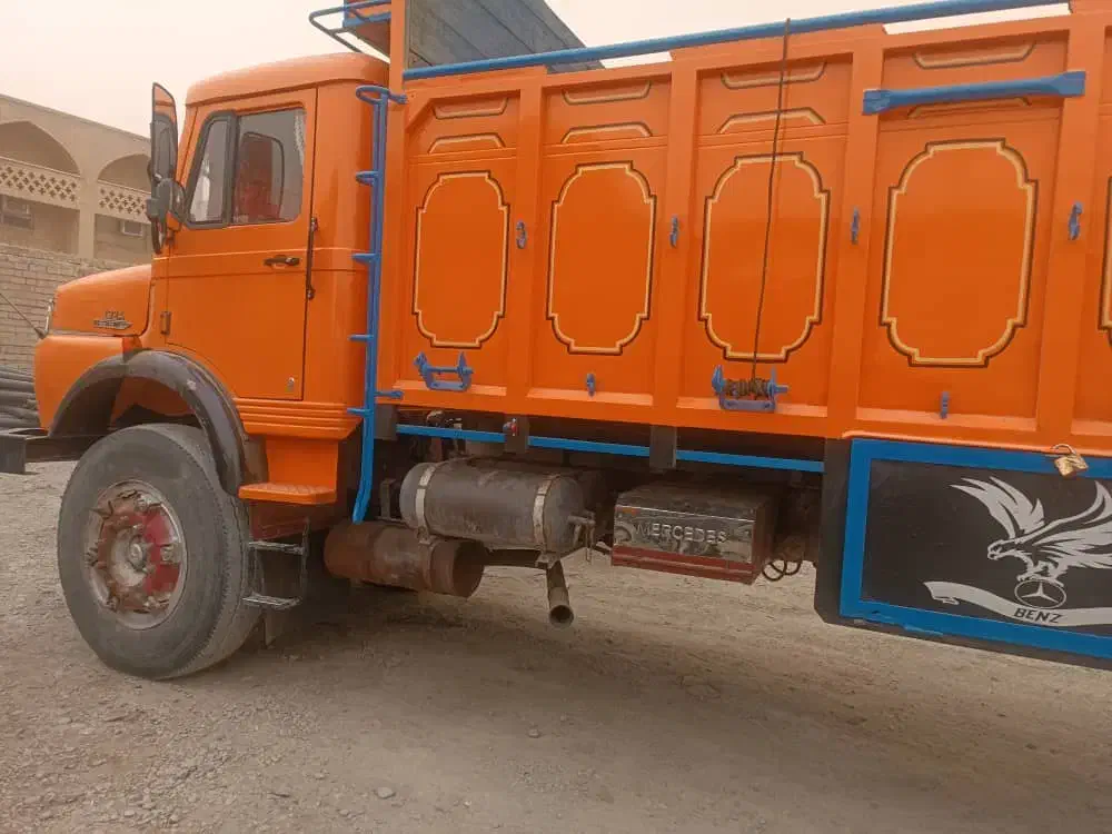 فروش کامیون باری زرد نارنجی شماره|خودرو سنگین|ایرانشهر, |دیوار