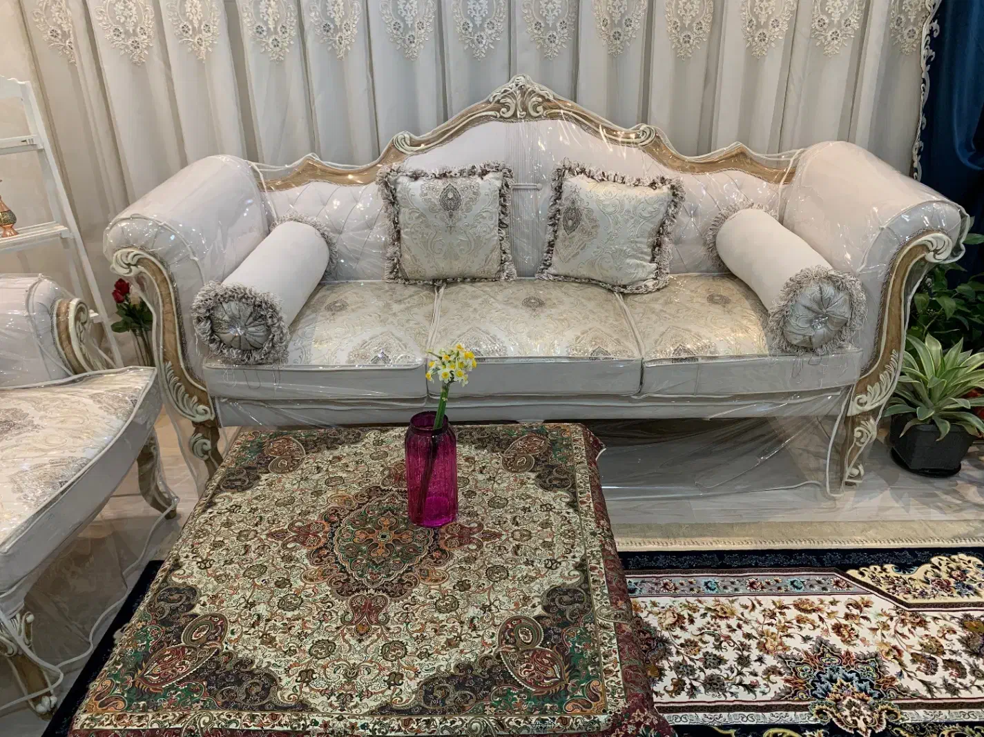 مبلمان استیل|مبلمان خانگی و میز عسلی|اصفهان, لنبان|دیوار