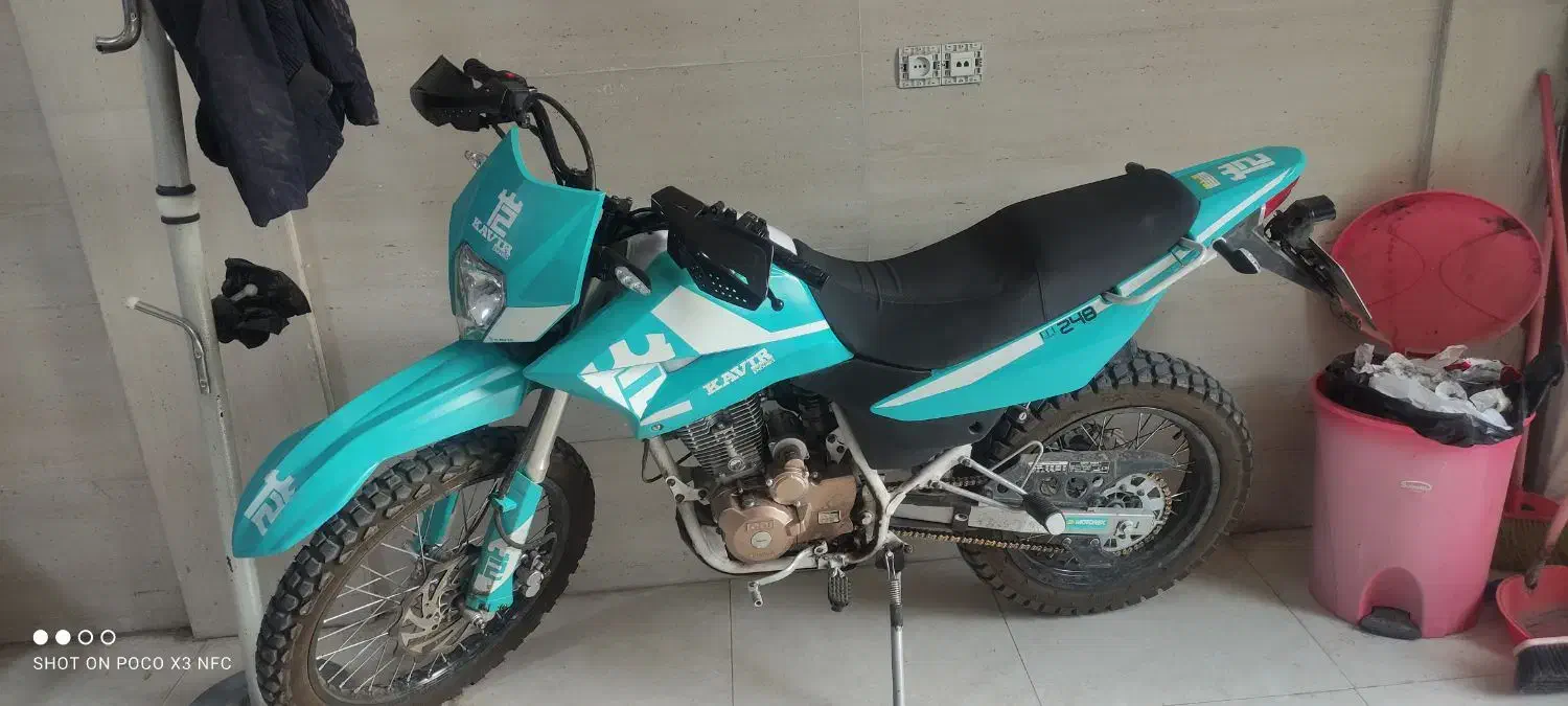 مدل ۱۴۰۳ استفاده نشده در حد نو|موتورسیکلت|کرمانشاه, |دیوار