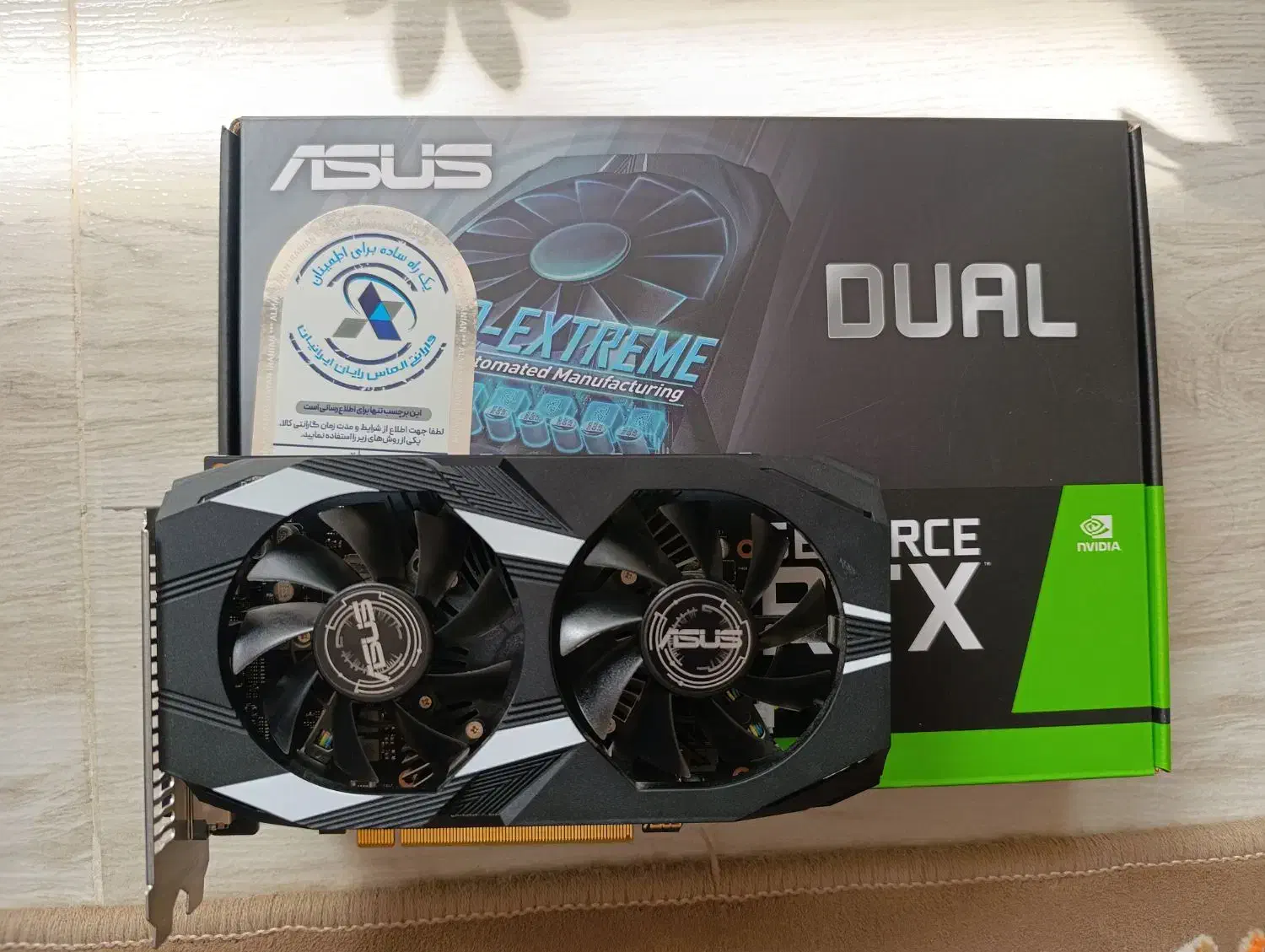 کارت گرافیک ASUS RTX 3050 6G OC Dual|قطعات و لوازم جانبی رایانه|اهر, |دیوار
