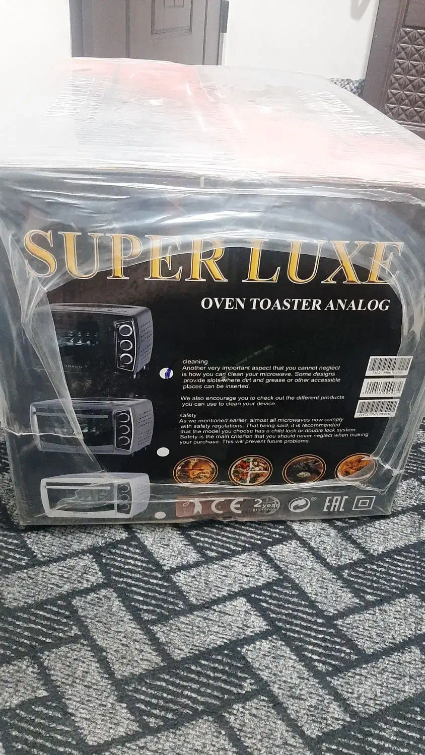 اون توستر 60 لیتری آکبند|اجاق گاز و لوازم برقی پخت‌وپز|شهریار, شهرک شاهد|دیوار