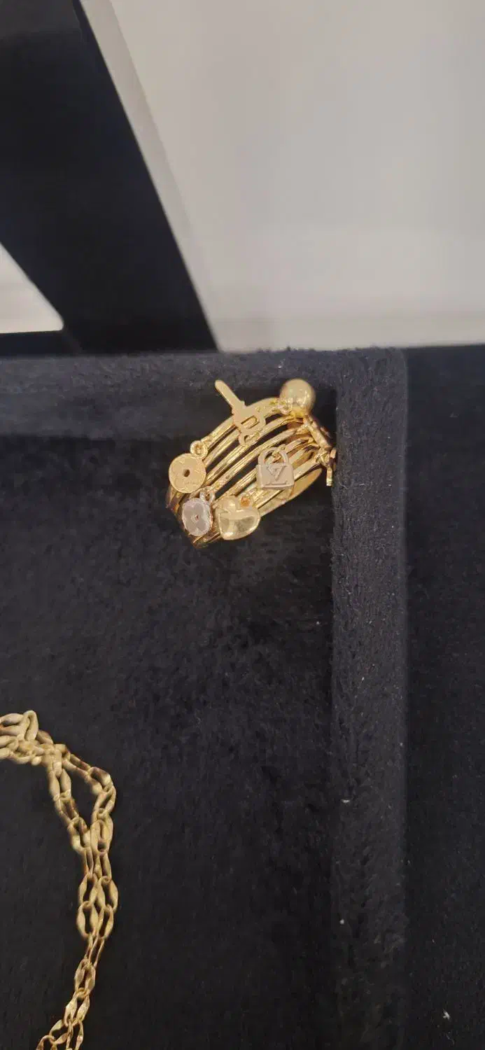 انگشتر لوی ویتون طلا|جواهرات|کرمانشاه, |دیوار