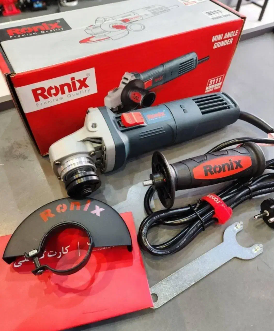 مینی فرز صنعتی ۸۵۰ وات رونیکس مدل ۳۱۱۱ با گارانتی|ماشین‌آلات صنعتی|کرج, ساسانی (قلمستان)|دیوار