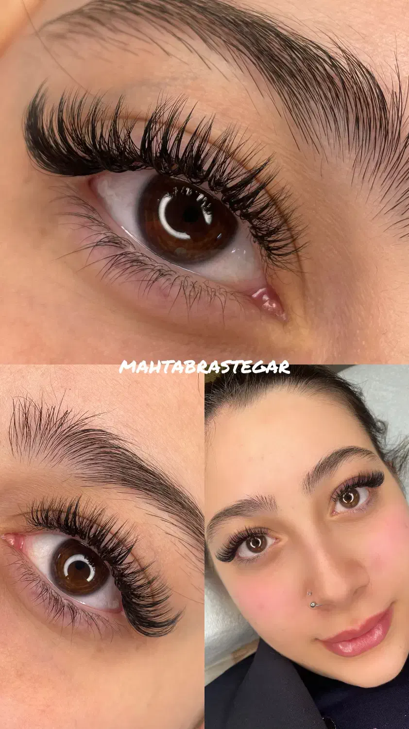 خدمات اکستنشن تخصصی و لیفت و لمینت ابرو‌ و مژه|خدمات آرایشگری و زیبایی|شاهین‌شهر, طالقانی|دیوار