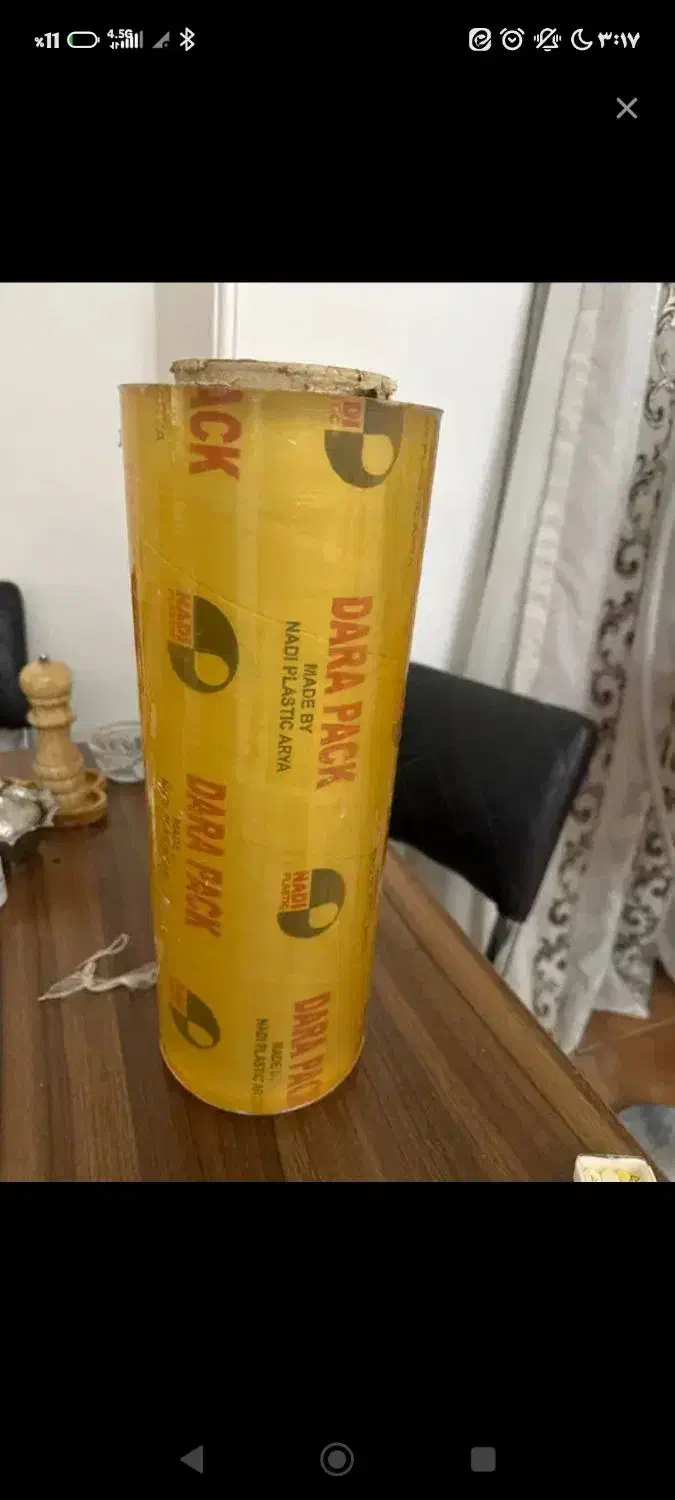 سلفون ۵/۵ کیلو ۱۰۰۰ متر|ظروف نگهدارنده، پلاستیکی، یک‌بارمصرف|بروجرد, |دیوار