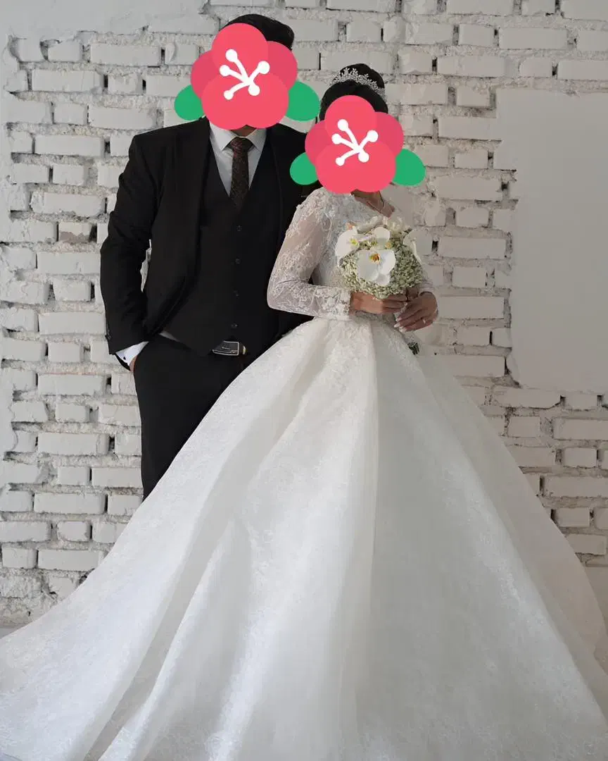 فروش لباس عروس فقط یکبار پوشیده شده|لباس|ارومیه, |دیوار