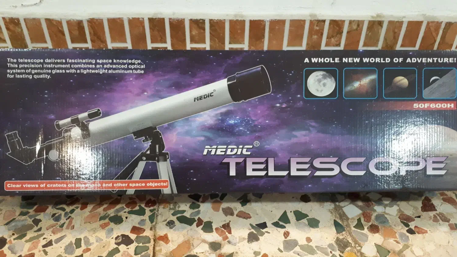 تلسکوب مناسب کودک و نوجوان|اسباب‌‌بازی|رشت, منظریه|دیوار