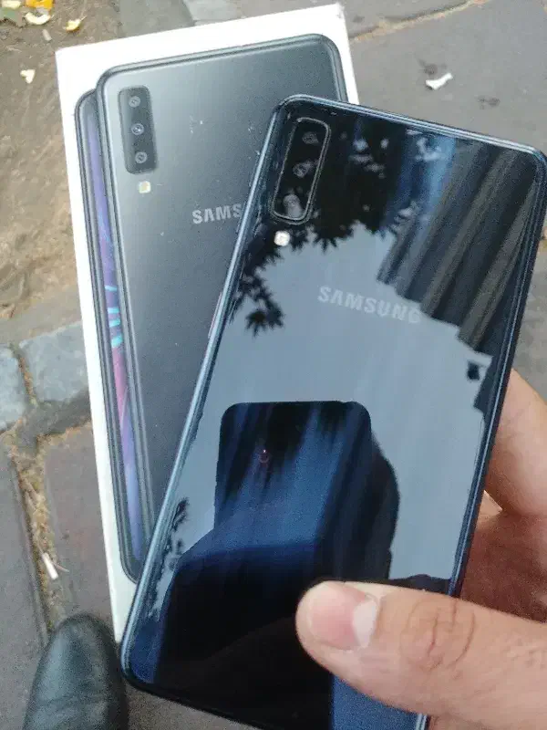 samsung a 7 2018|موبایل|تهران, منیریه|دیوار