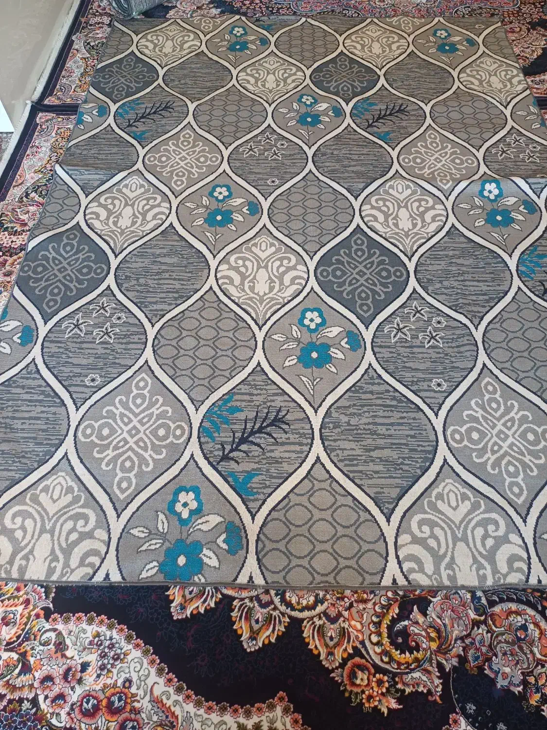 دوتا گلیم اشپزخانه ۳در۲ و راهرو|گلیم، جاجیم، گبه|فردوسیه, |دیوار