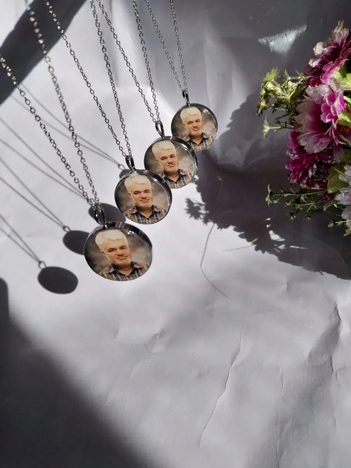 اکسسوری های شخصی سازی عکس ومو شخصی دست سازوخاص|زیورآلات و اکسسوری|رامیان, |دیوار