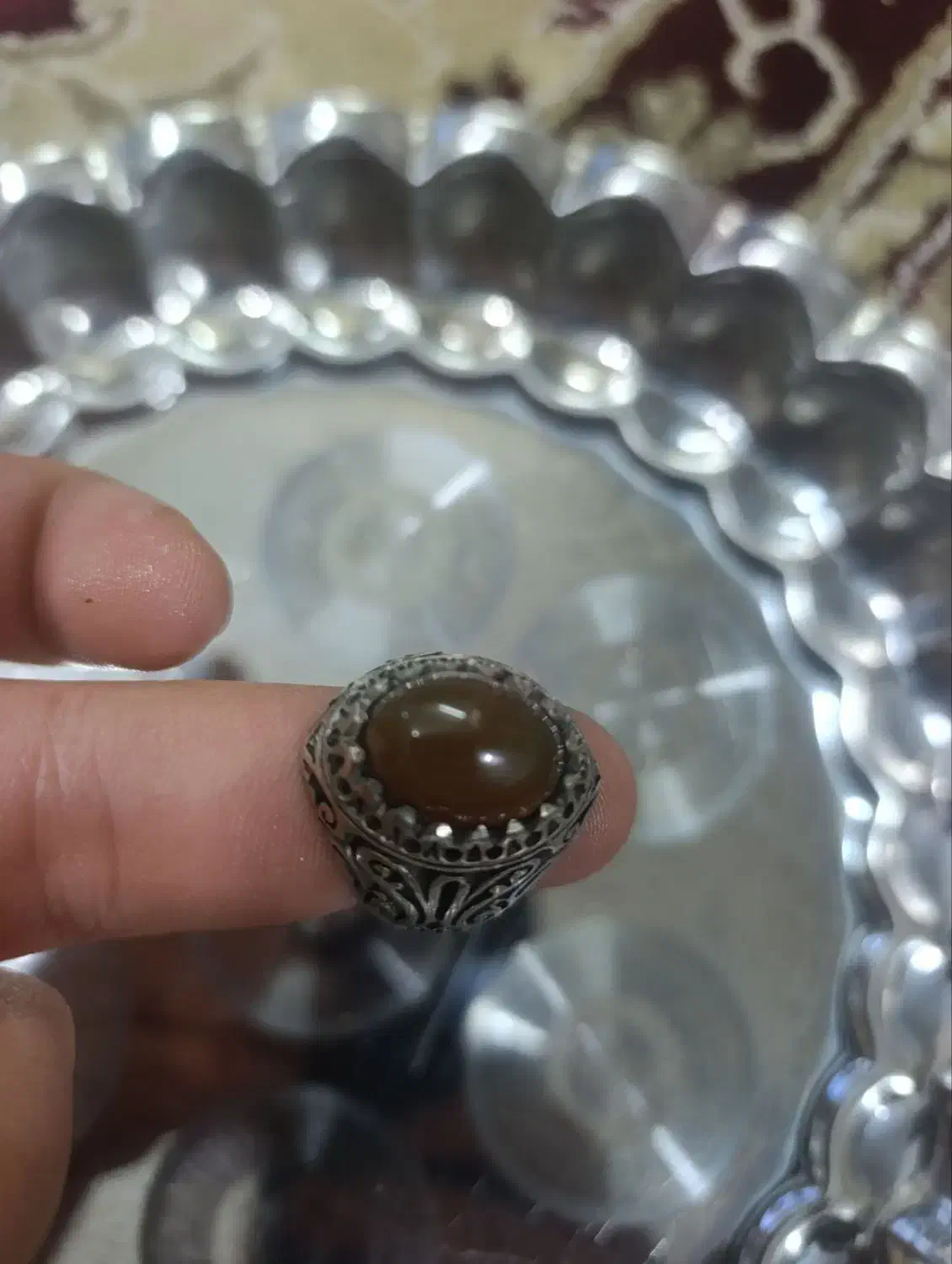 انگشتر|کلکسیون اشیاء عتیقه|شیراز, فرگاز|دیوار