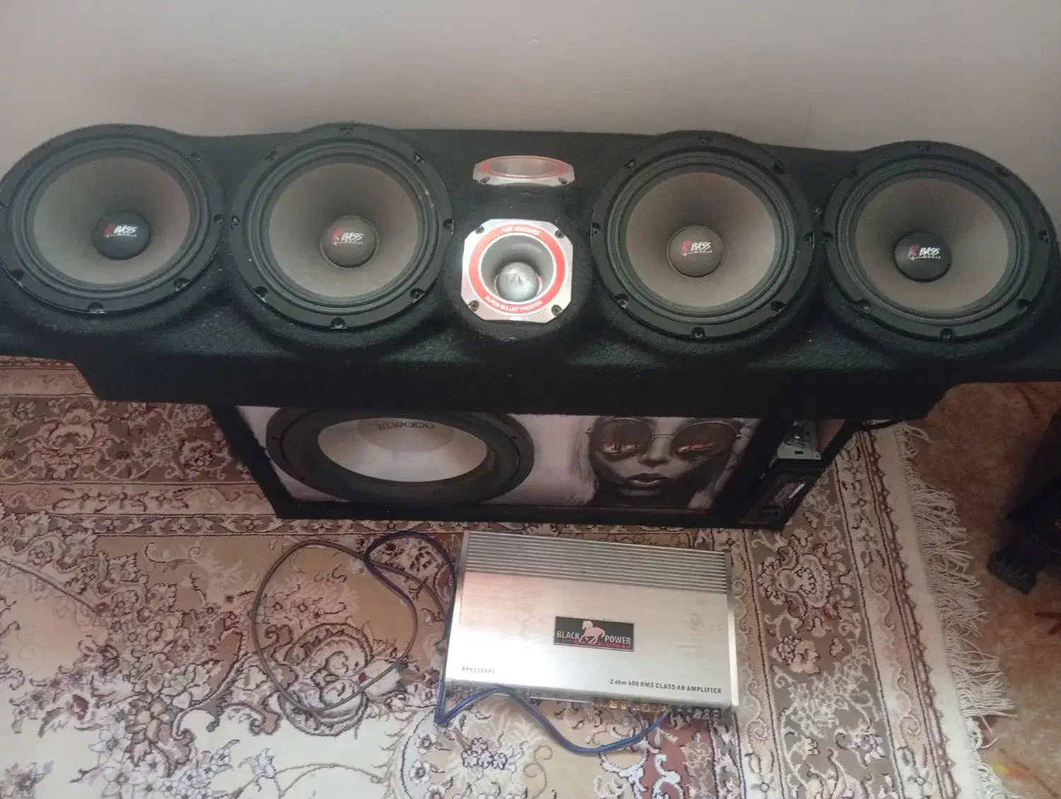 سیستم نیم حرفه ای کامل|صوتی و تصویری|رودسر, |دیوار