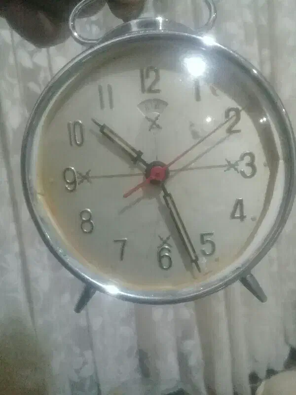 ساعت زنگی رومیزی قدیمی مارک الماس نشان.|ساعت|نهاوند, |دیوار