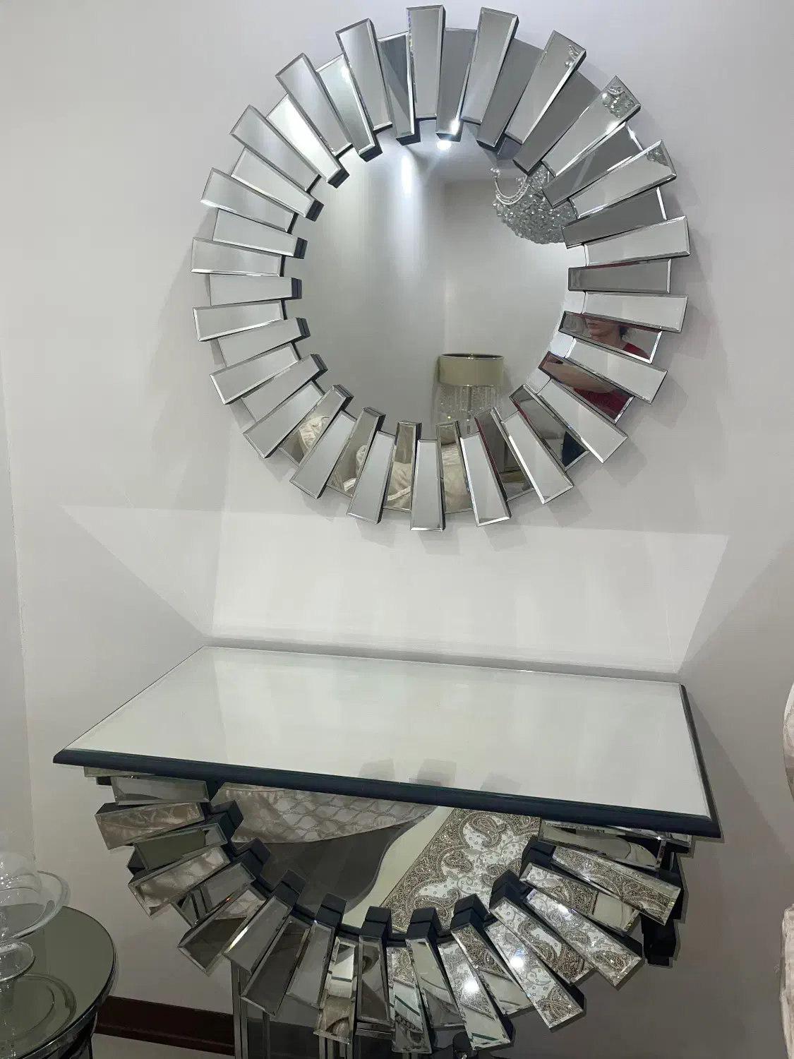 ایینه کنسول هر دو فیتینگی|بوفه، ویترین، کنسول|تهران, باغ فیض|دیوار