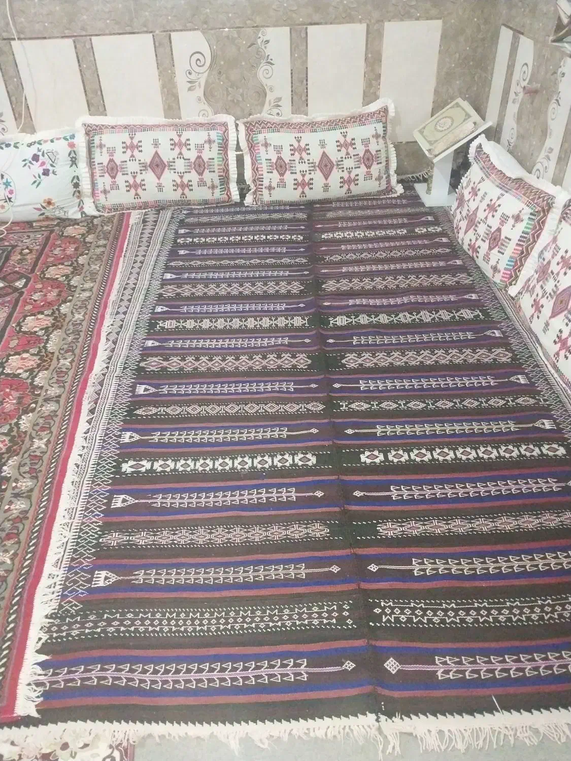 دست باف|گلیم، جاجیم، گبه|زاهدان, |دیوار