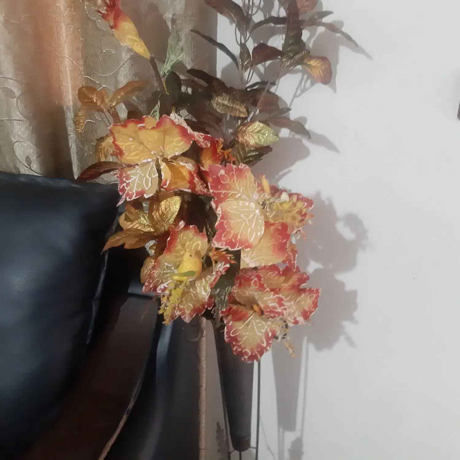 گلدان|گل مصنوعی|کارون, |دیوار