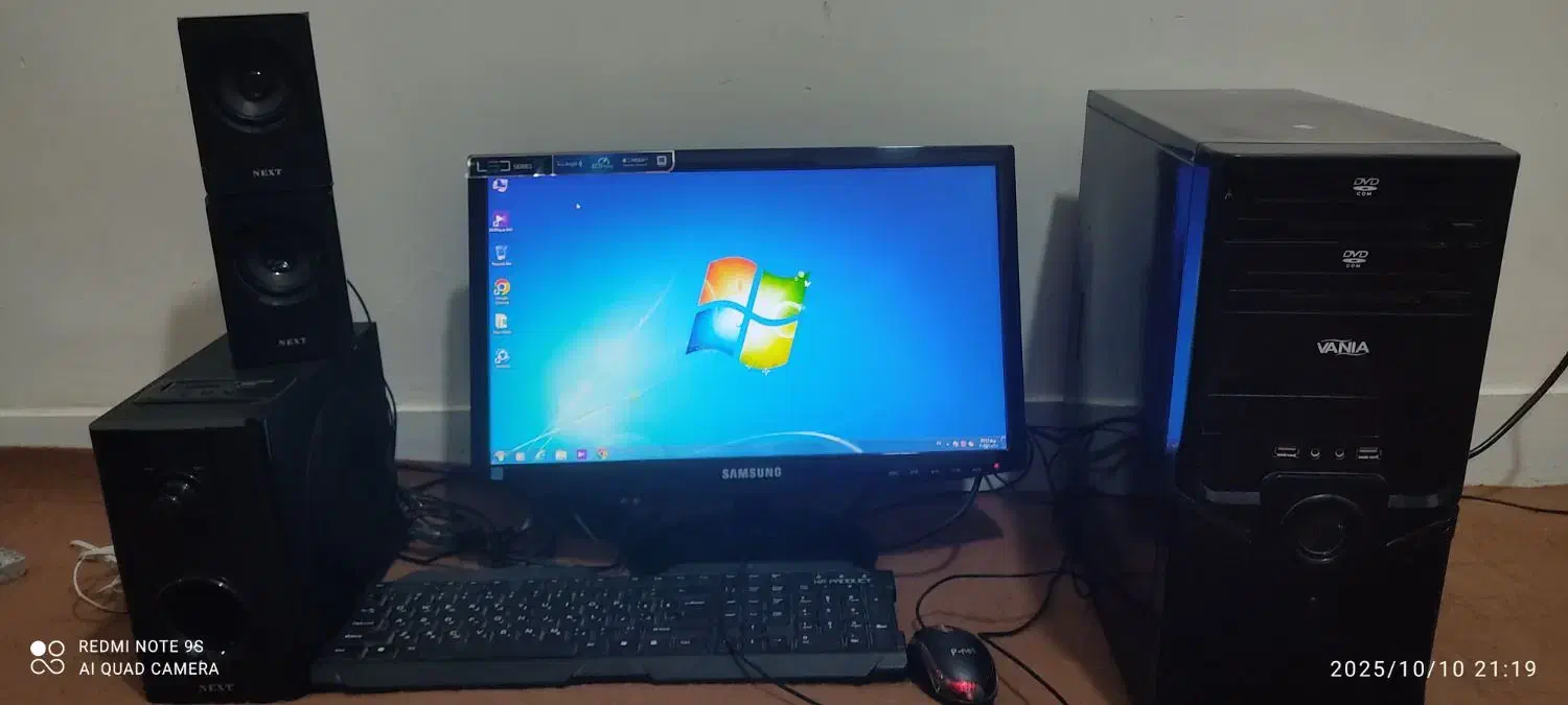 پرینتر کانن سه کاره و کامپیوتر رومیزی|پرینتر، اسکنر، کپی، فکس|شوشتر, |دیوار