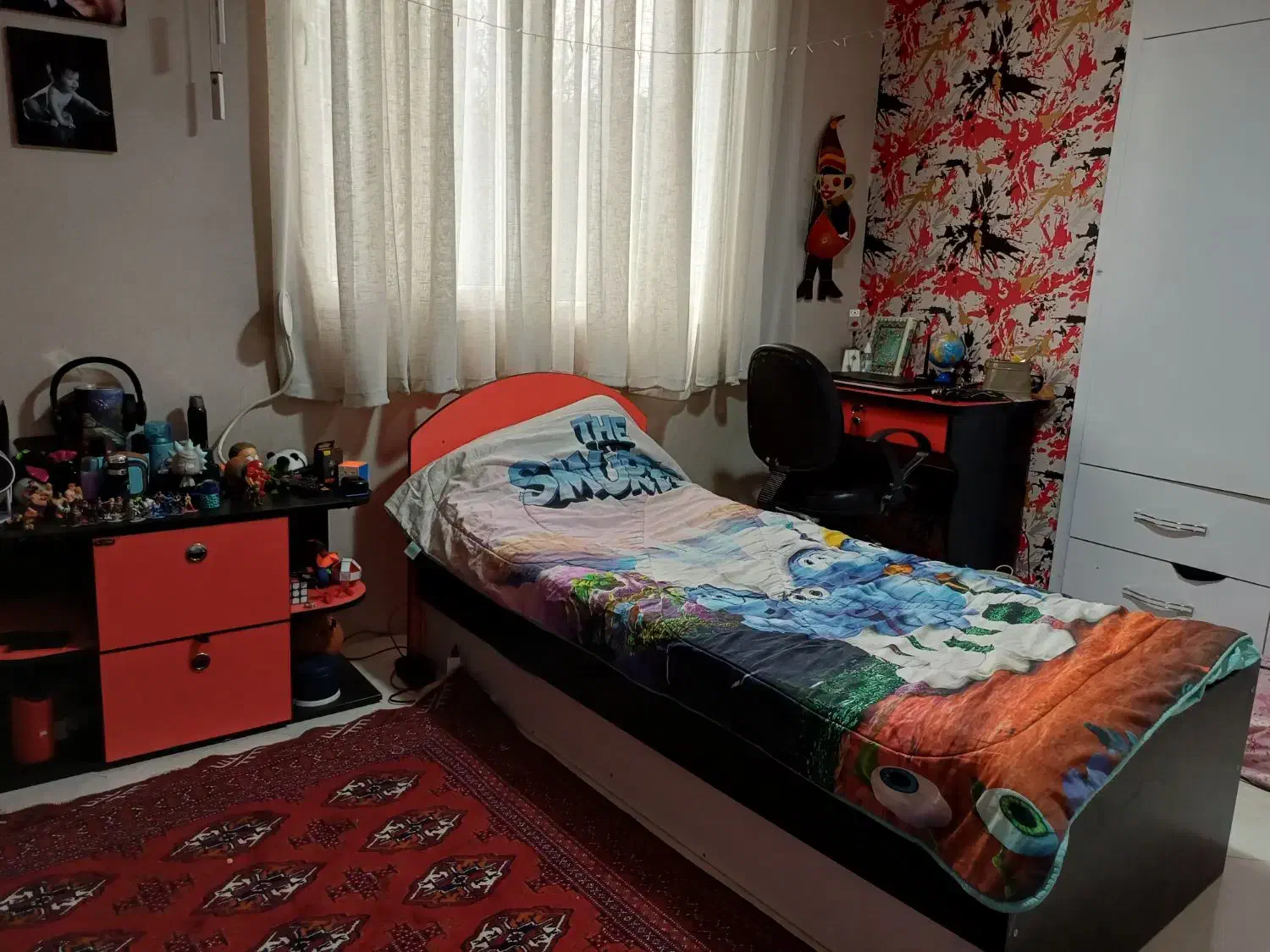 تخت میز و پاتختی|تخت و سرویس خواب|مشهد, نوفل لوشاتو|دیوار