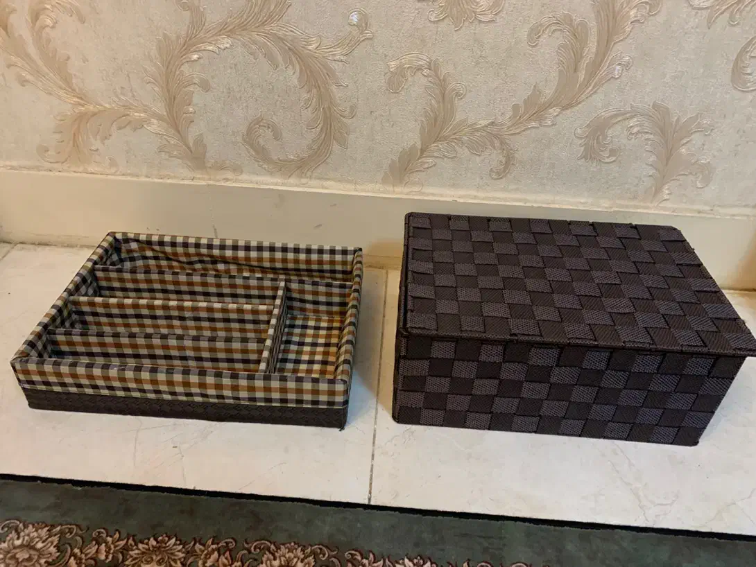 باکس حصیری بزرگ جاقاشقی مجلسی|صنایع دستی و سایر لوازم تزئینی|اهواز, شهرک برق|دیوار