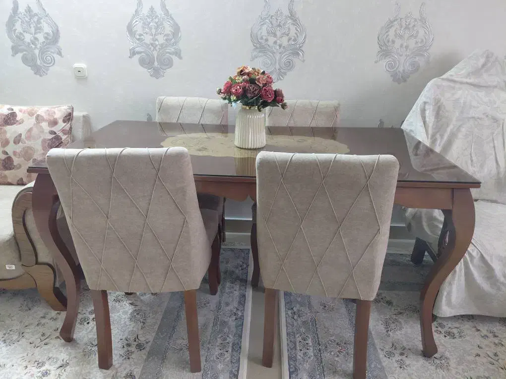 میز ناهار خوری ۶ نفره|میز و صندلی غذاخوری|تهران, مینیسیتی (شهرک نفت)|دیوار