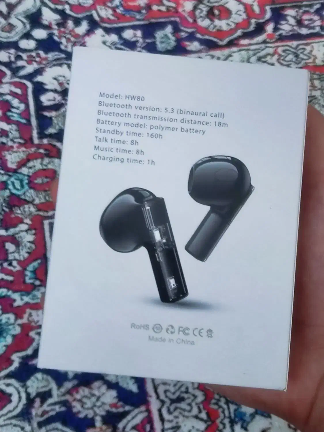 هدفون بلوتوثی HW80 (۵۰۰ زیر قیمت)|لوازم جانبی موبایل و تبلت|تهران, گلستان (شهرک راه آهن)|دیوار