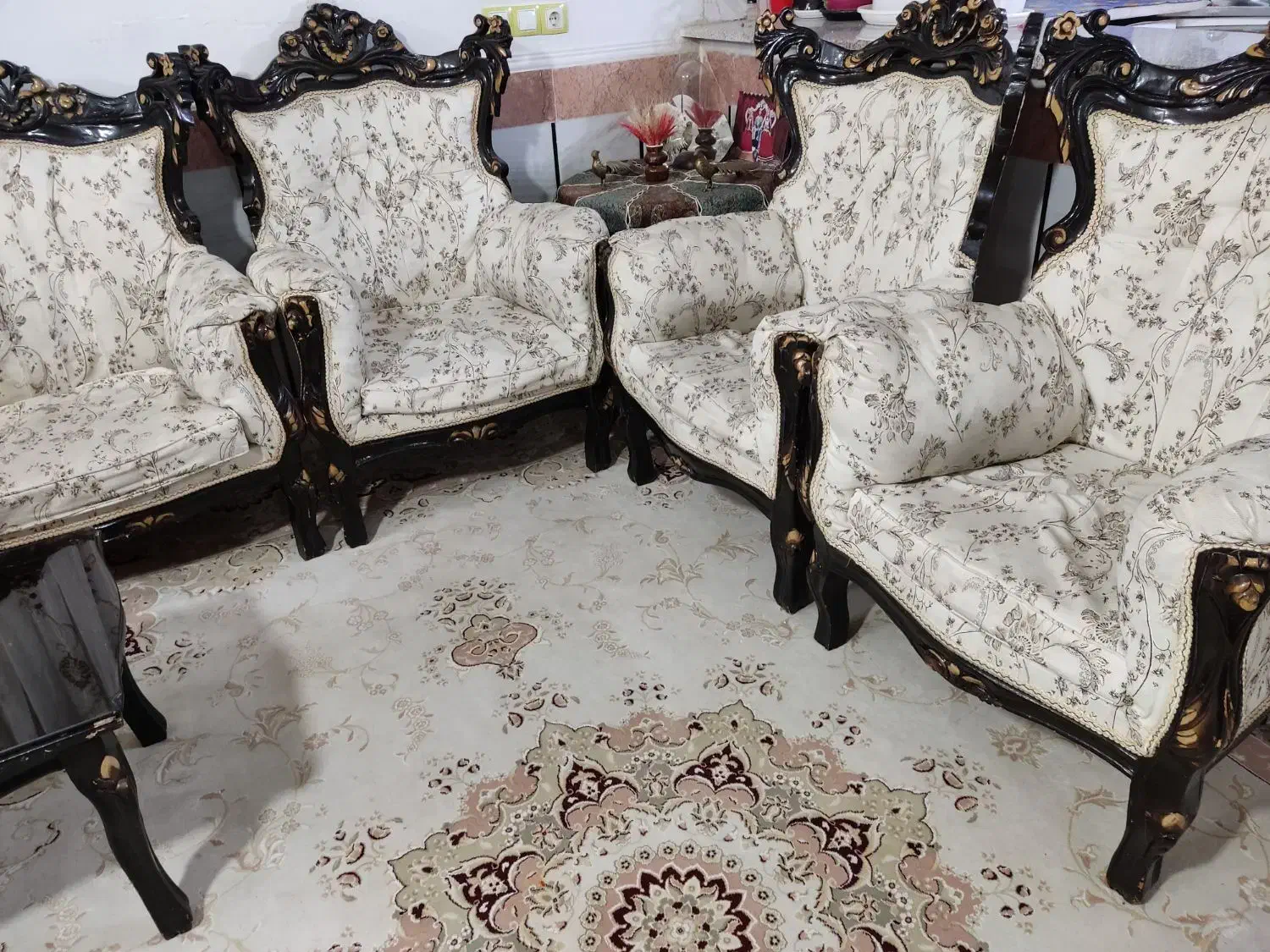 مبل سلطنتی|مبلمان خانگی و میز عسلی|بروجرد, |دیوار