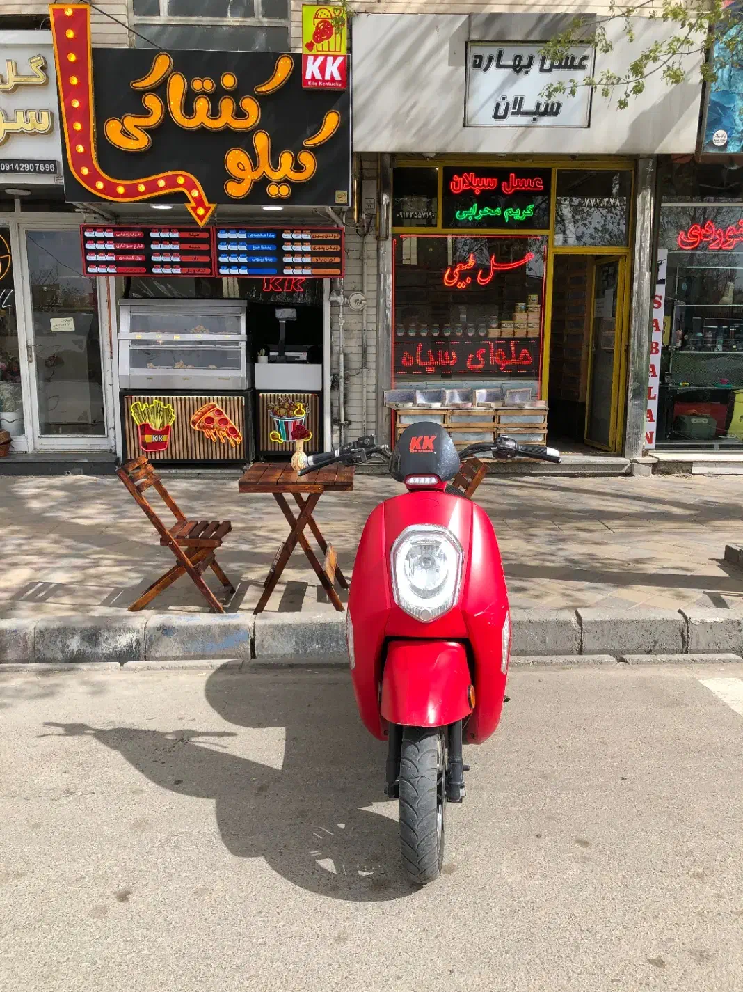 موتور برقی وسپا ۱۶۰۰|موتورسیکلت|اردبیل, |دیوار