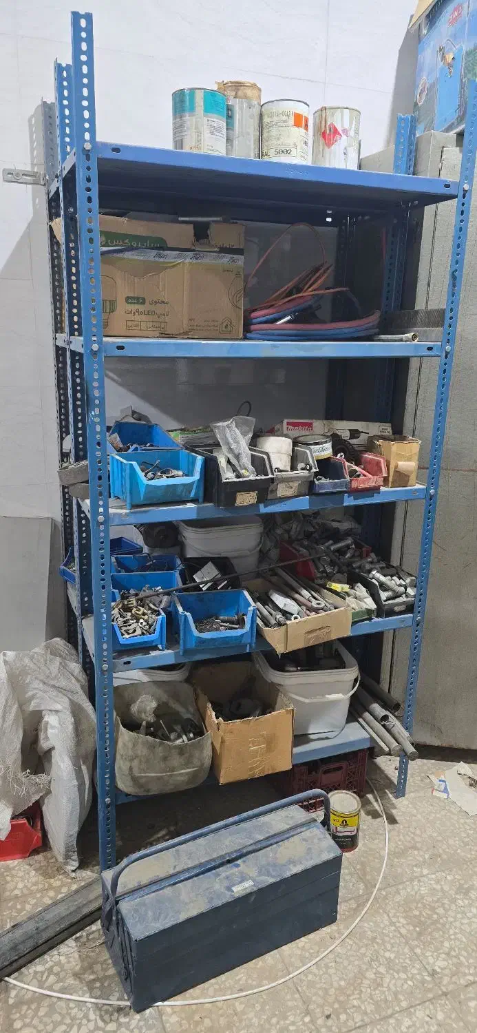 قفسه پیچ و مهره ای|عمده‌فروشی|آران و بیدگل, |دیوار