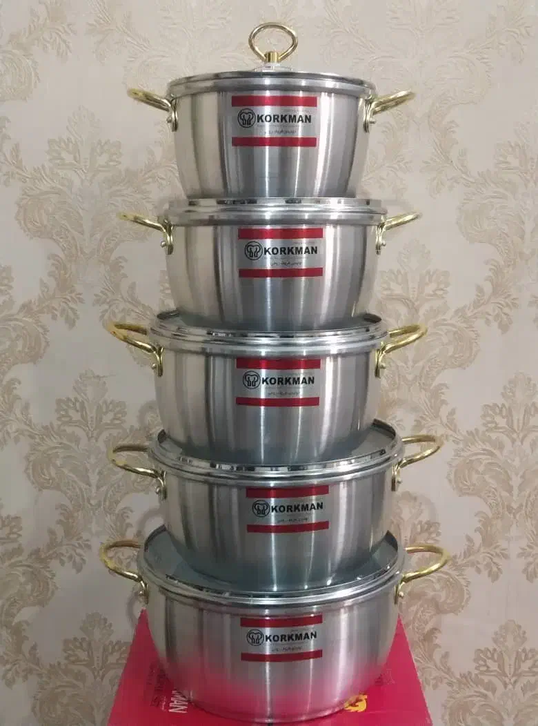 سرویس قابلمه روحی جنس اعلا درجه یک|ظروف پخت‌وپز|خرمشهر, |دیوار