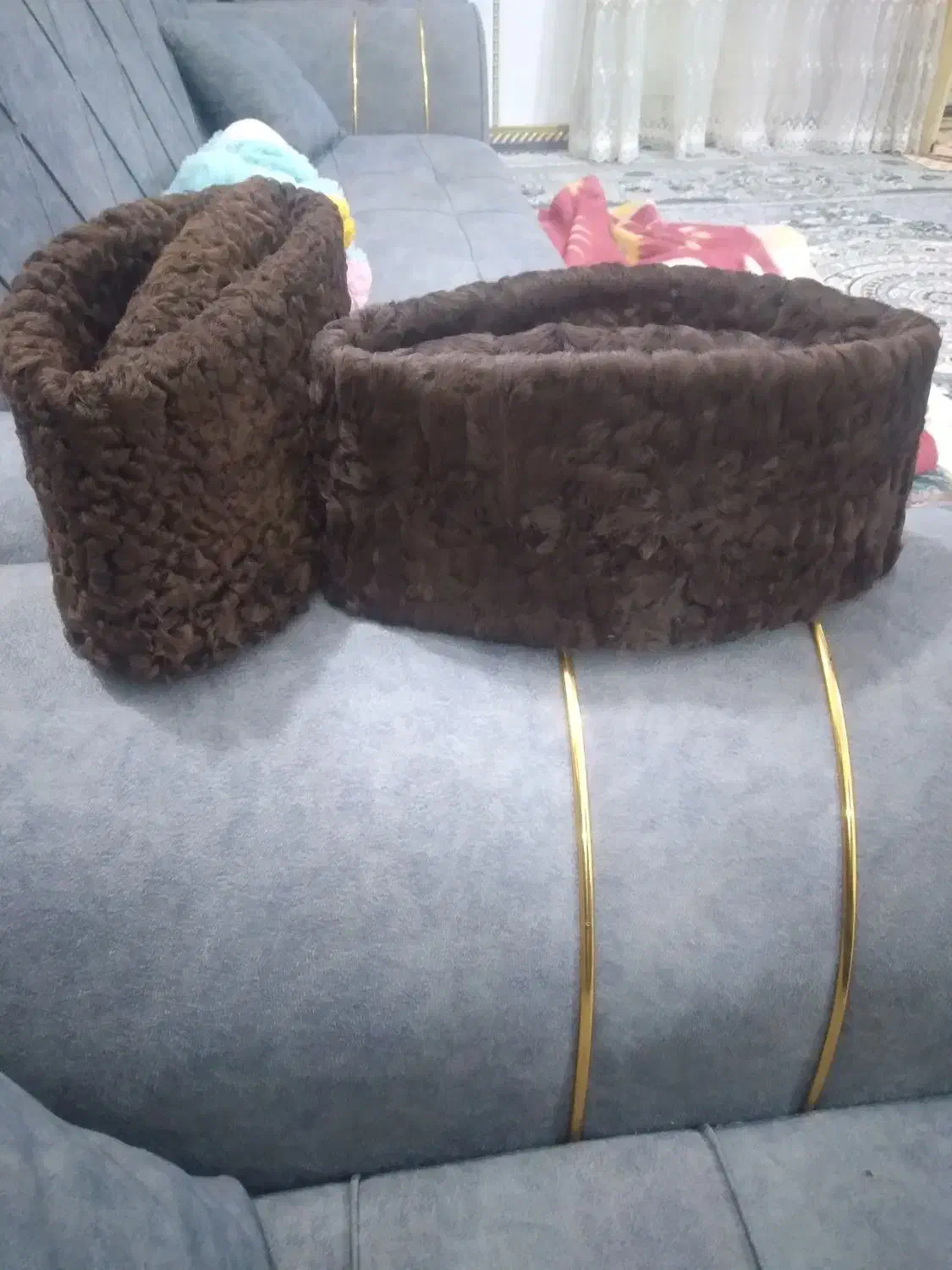 3عدد کلاه بره ای سرداری وبلوچی|لباس|زابل, |دیوار